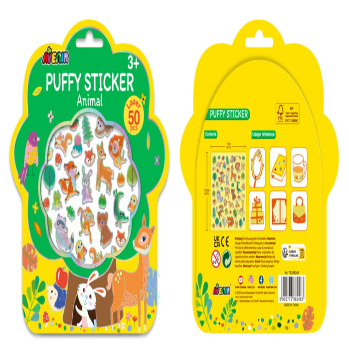 Avenir Puffy Stickers-Arts & Crafts-Avenir-Toycra