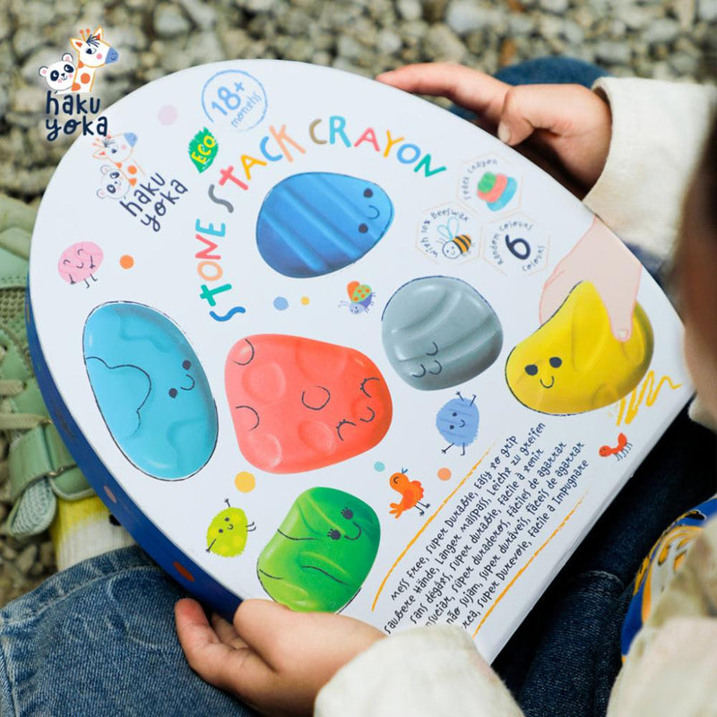 Avenir Shaped Finger Crayon- 6 Color