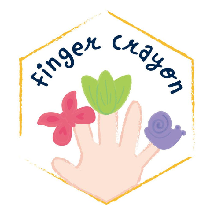 Avenir Shaped Finger Crayon- 6 Color-Arts & Crafts-Avenir-Toycra