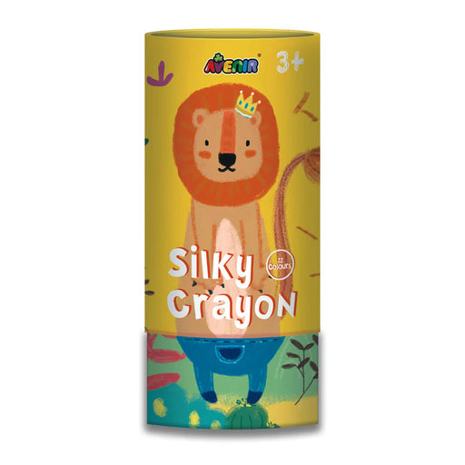Avenir Silky Crayon -12 Colours-Arts & Crafts-Avenir-Toycra