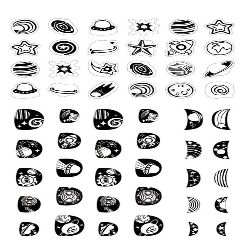 Avenir Small Nail Stickers