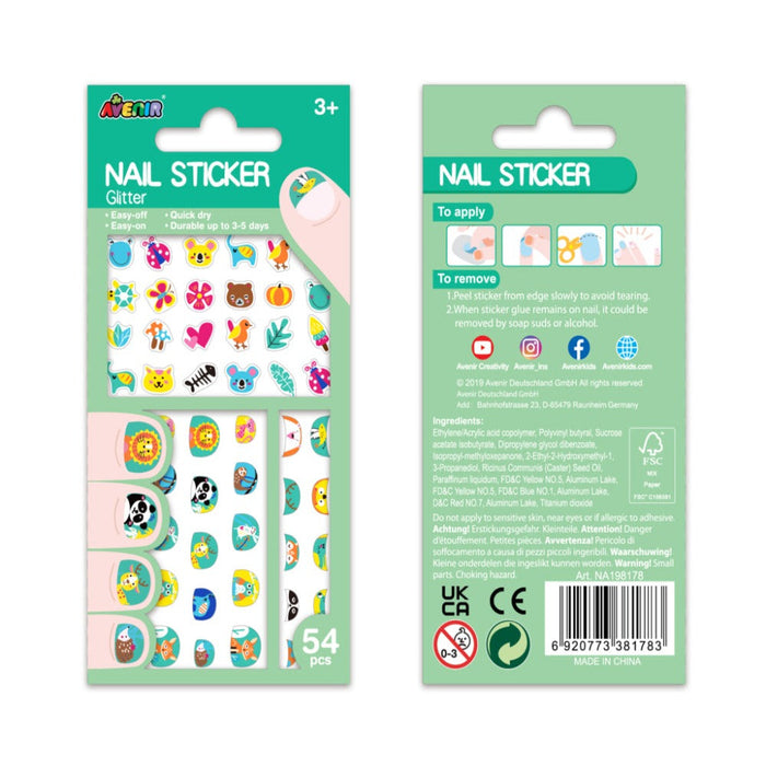 Avenir Small Nail Stickers-Arts & Crafts-Avenir-Toycra