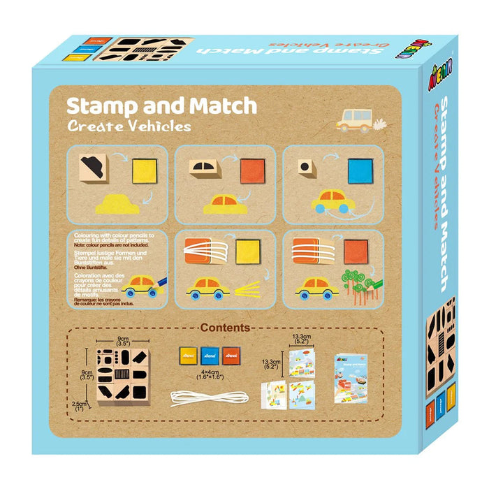 Avenir Stamp Match-Arts & Crafts-Avenir-Toycra