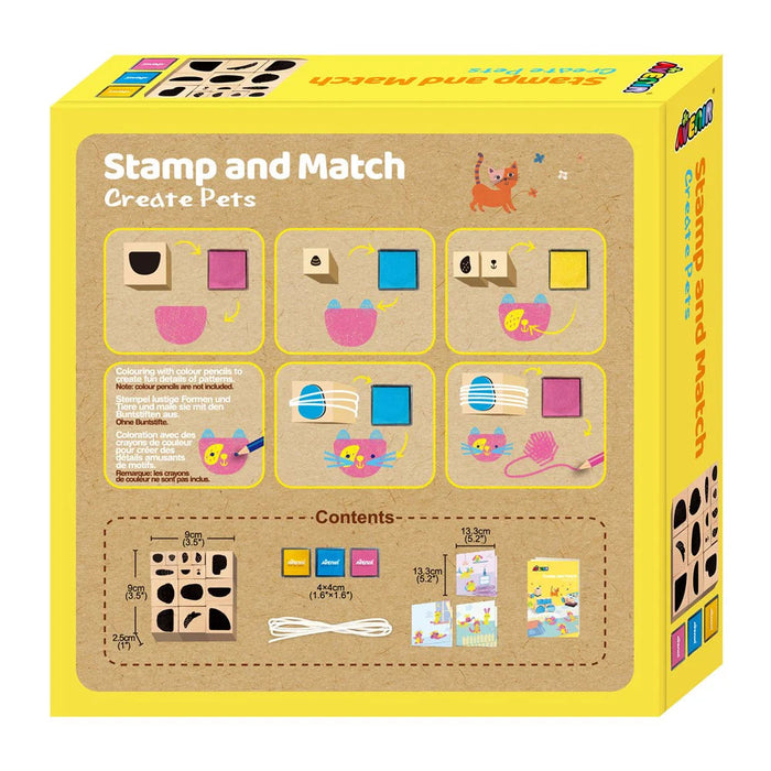 Avenir Stamp Match-Arts & Crafts-Avenir-Toycra