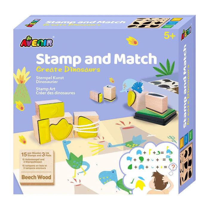 Avenir Stamp Match-Arts & Crafts-Avenir-Toycra