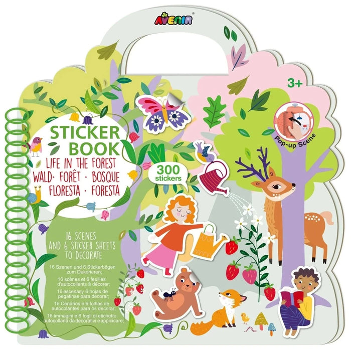 Avenir Sticker Book-Arts & Crafts-Avenir-Toycra