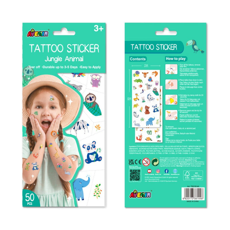 Avenir Tattoo Sticker