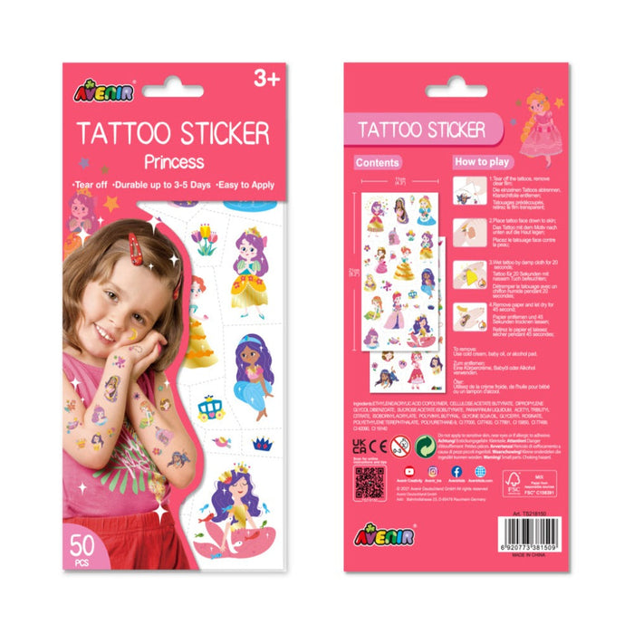 Avenir Tattoo Sticker-Arts & Crafts-Avenir-Toycra