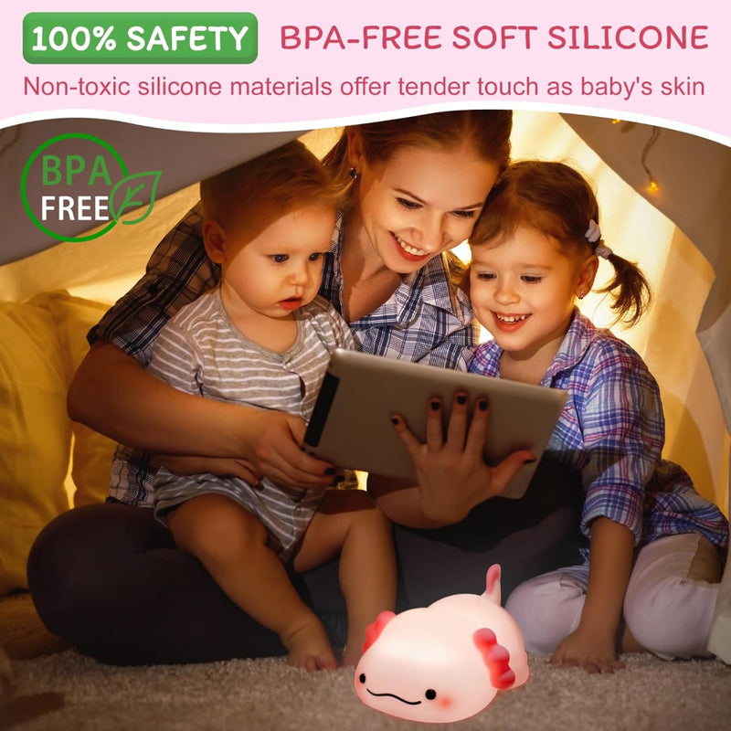 Axolotl Silicone Night Lamp
