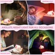 Axolotl Silicone Night Lamp