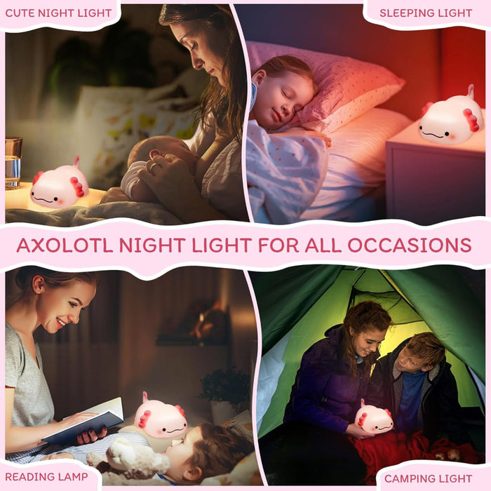 Axolotl Silicone Night Lamp-Electronic Toys-Bright International-Toycra