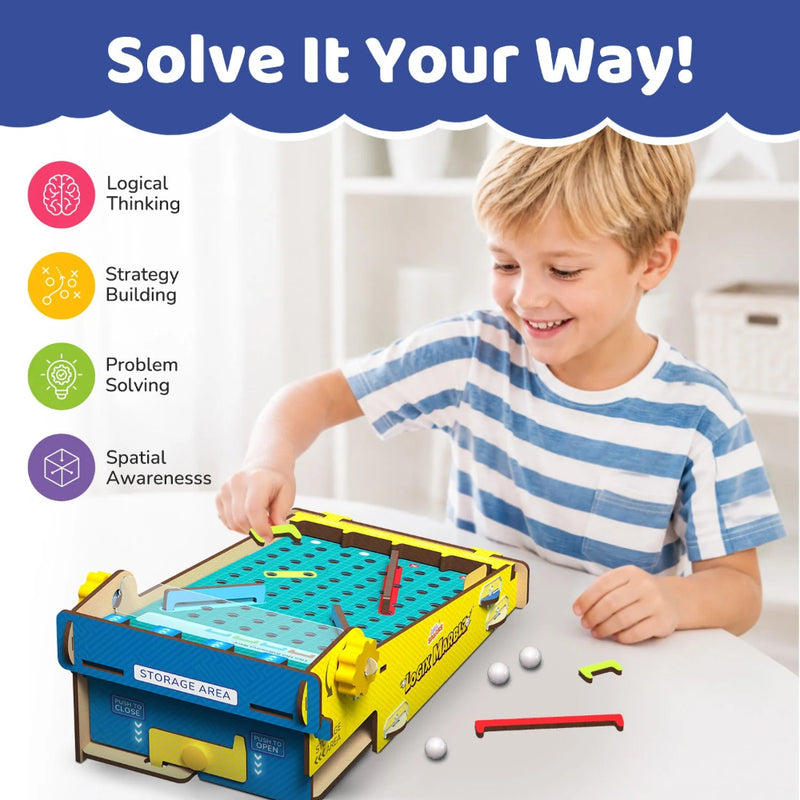 Smartivity DIY Logix Marblz Puzzle Kit