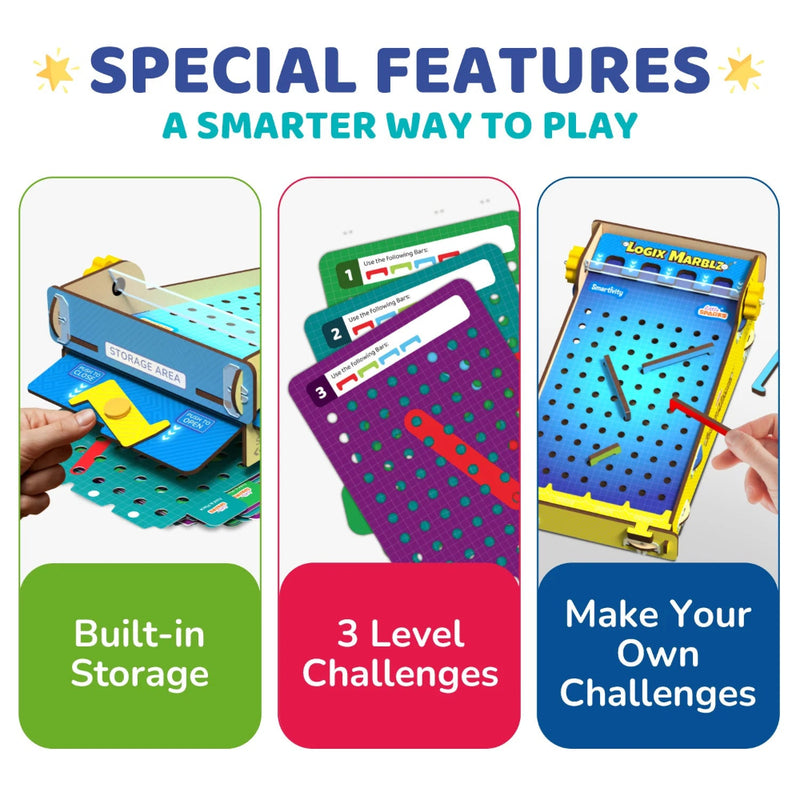 Smartivity DIY Logix Marblz Puzzle Kit