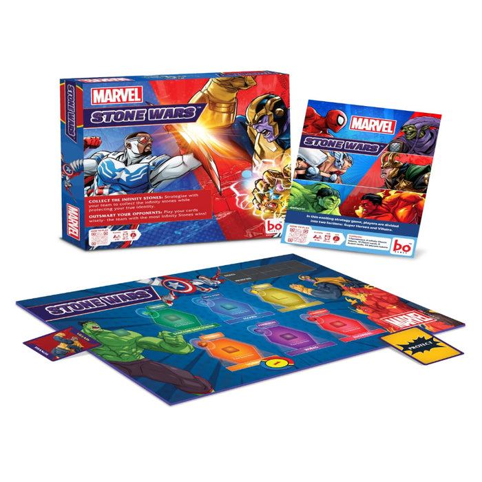 BO Games Marvel Avengers Stone Wars-Board Games-Marvel-Toycra