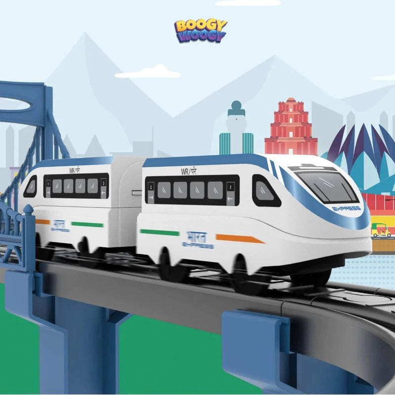 BOOGY WOOGY Diy Indian City Train Set