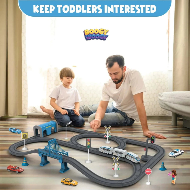 BOOGY WOOGY Diy Indian City Train Set