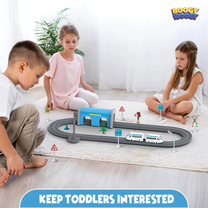BOOGY WOOGY Diy Indian City Train Set