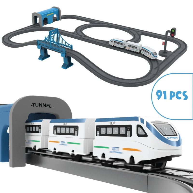 BOOGY WOOGY Diy Indian City Train Set