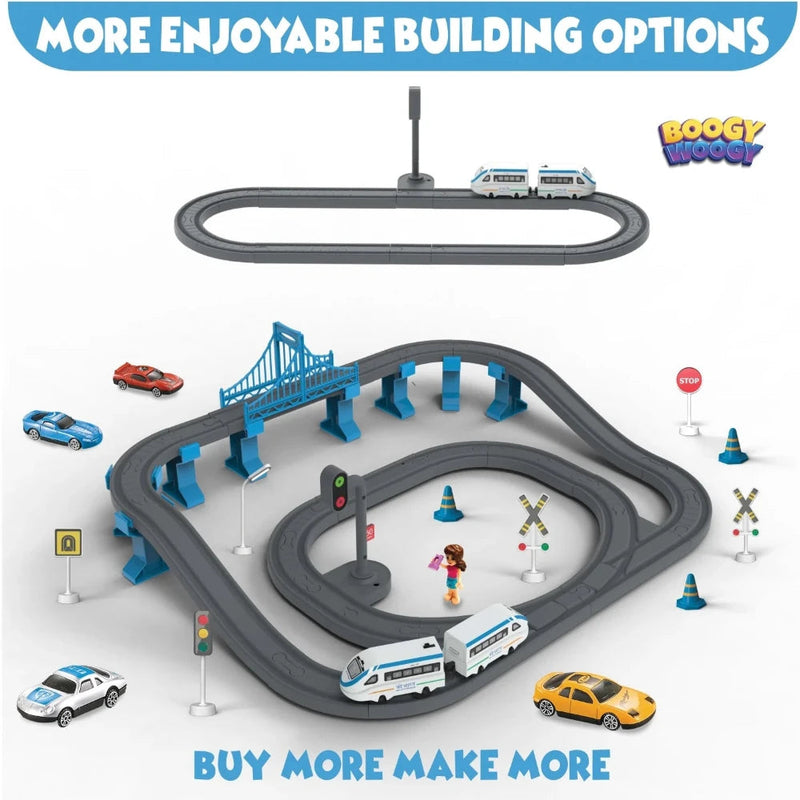 BOOGY WOOGY Diy Indian City Train Set