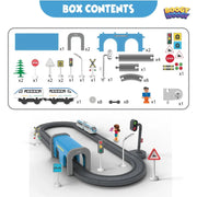 BOOGY WOOGY Diy Indian City Train Set