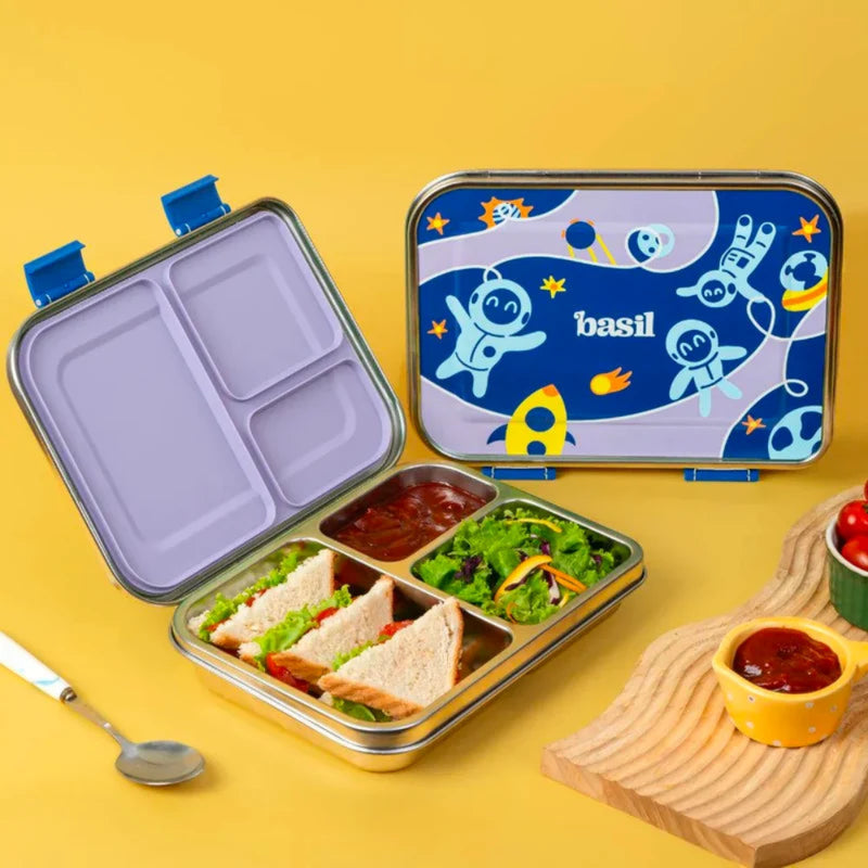 Basil Bento Neo 3 Section Lunch Box-1200ML