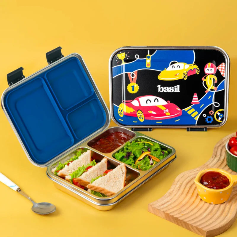 Basil Bento Neo 3 Section Lunch Box-1200ML