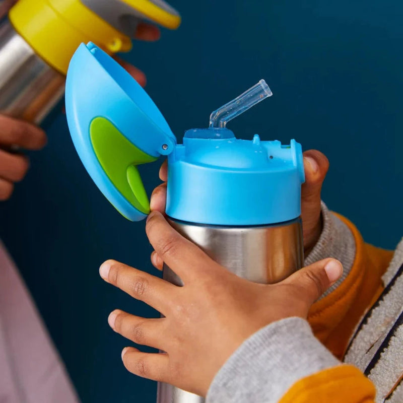 B.box Insulated Straw Sipper Drink Bottle - 500 ml