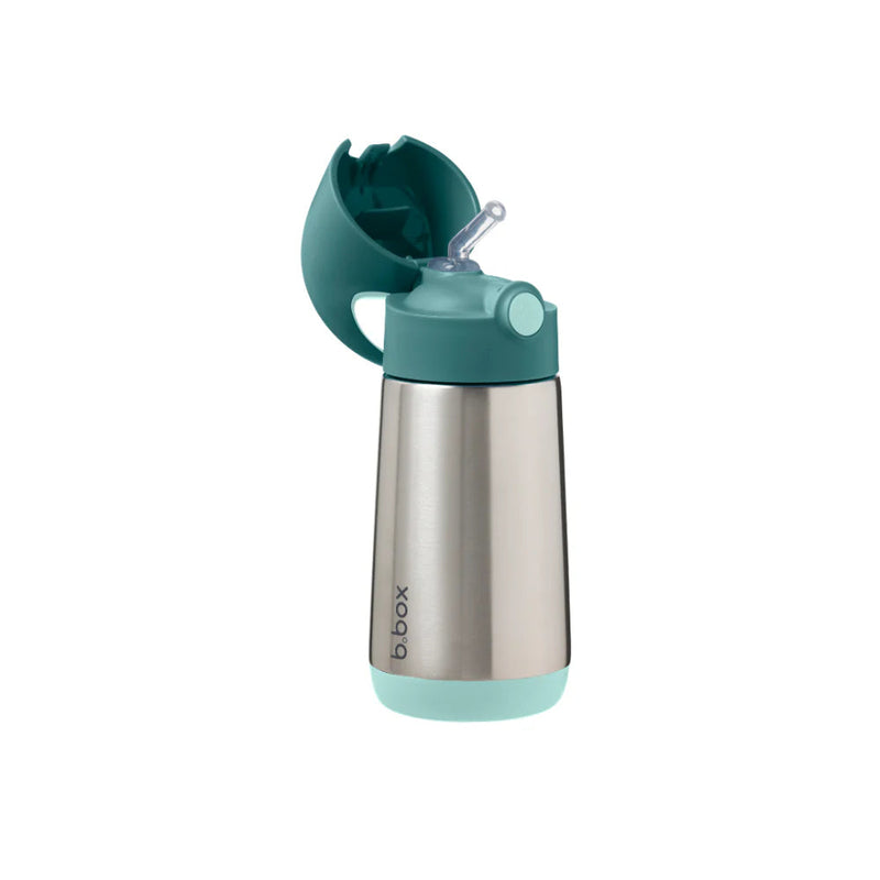 B.box Insulated Straw Sipper Drink Water Bottle 350ml