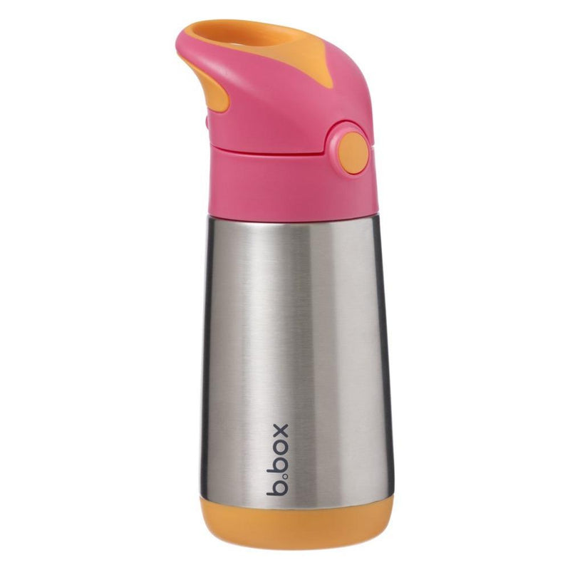 B.box Insulated Straw Sipper Drink Water Bottle 350ml