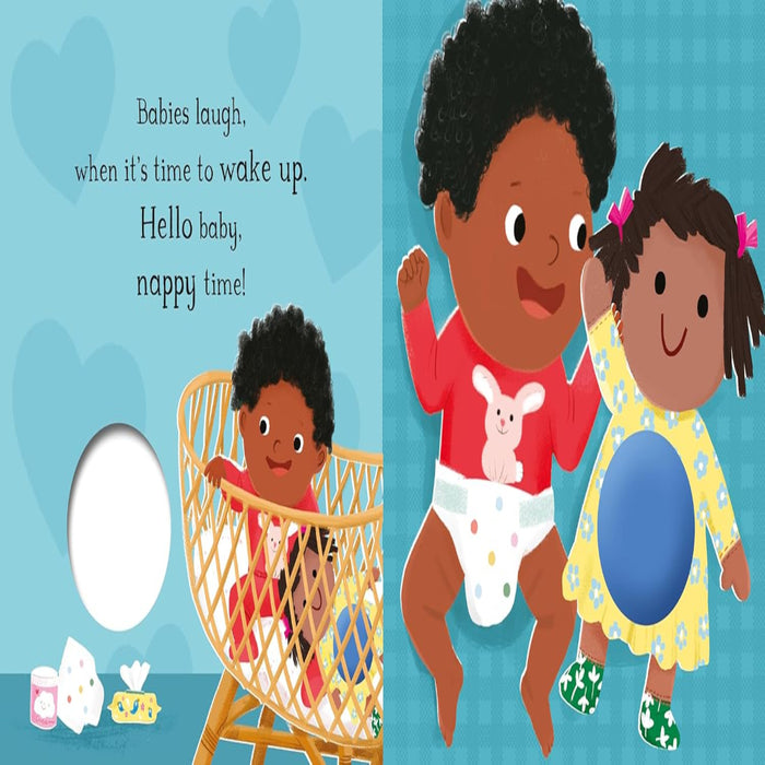 Babies Laugh All Day Long-Board Book-Pan-Toycra