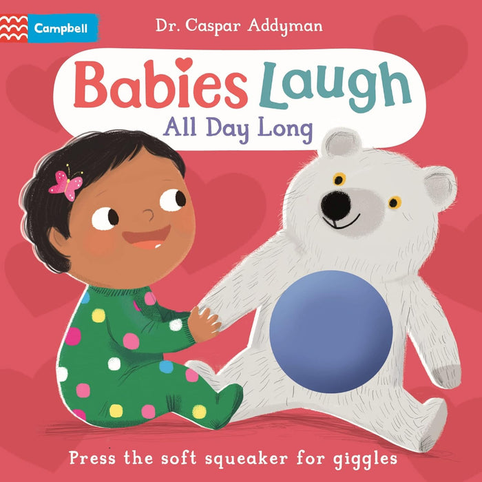 Babies Laugh All Day Long-Board Book-Pan-Toycra