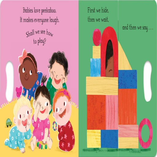 Babies Laugh At Peekaboo-Board Book-Pan-Toycra