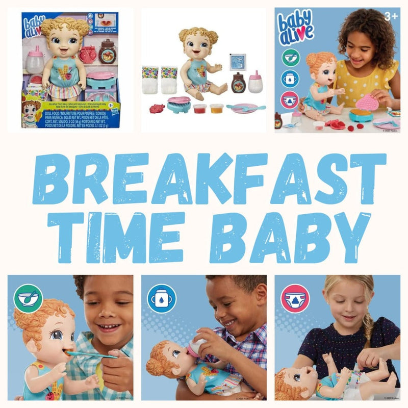Baby Alive Breakfast Time Baby Dolls Blonde Hair