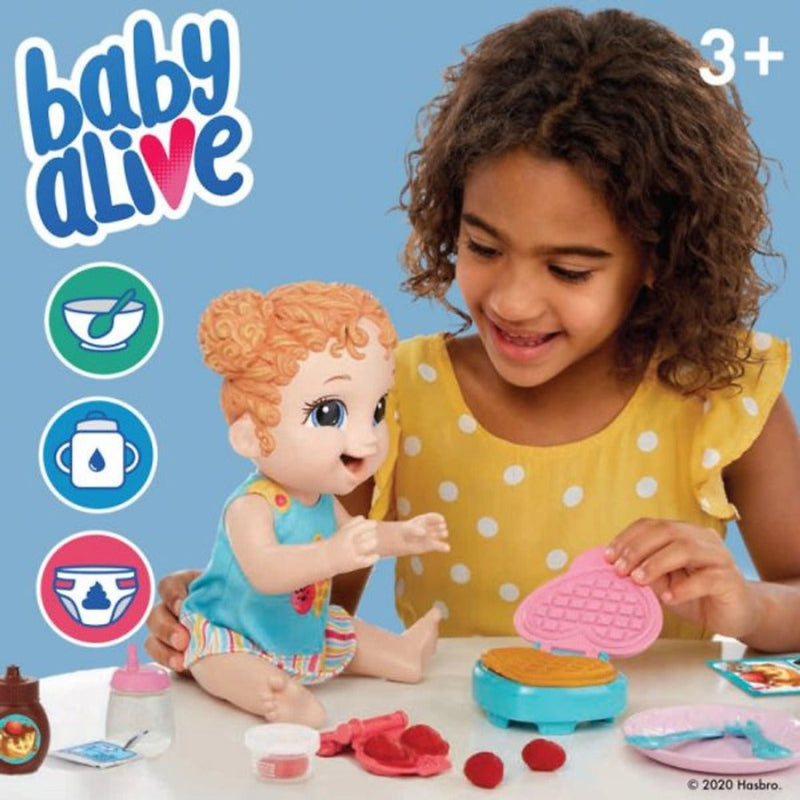 Baby Alive Breakfast Time Baby Dolls Blonde Hair