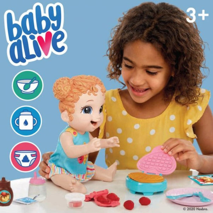 Baby Alive Breakfast Time Baby Dolls Blonde Hair-Dolls-Baby Alive-Toycra