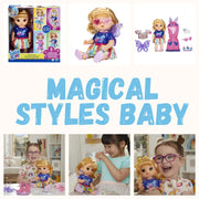 Baby Alive Magical Styles Baby Doll Blonde Hair