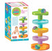 Baby Spiral Fun – 5-Tier Ball Drop Toy-simple-Toymate-Toycra