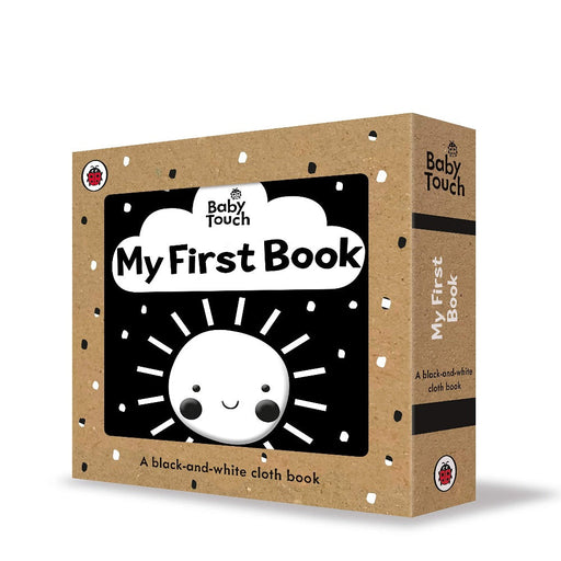 Baby Touch: My First Book ( A Black And White Cloth Book)-Cloth Book-Prh-Toycra