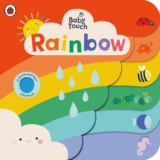 Baby Touch Rainbow-Board Book-Prh-Toycra