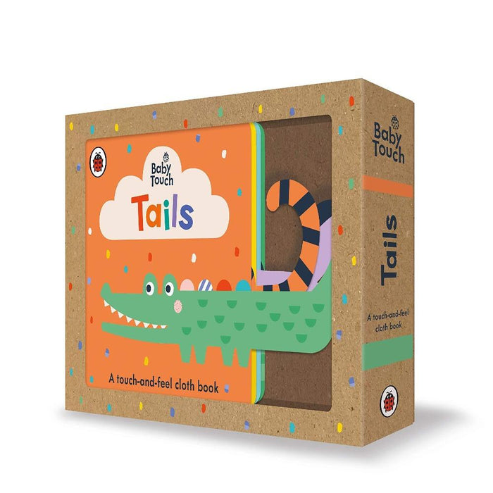 Baby Touch Tails Cloth Book-Cloth Book-Prh-Toycra