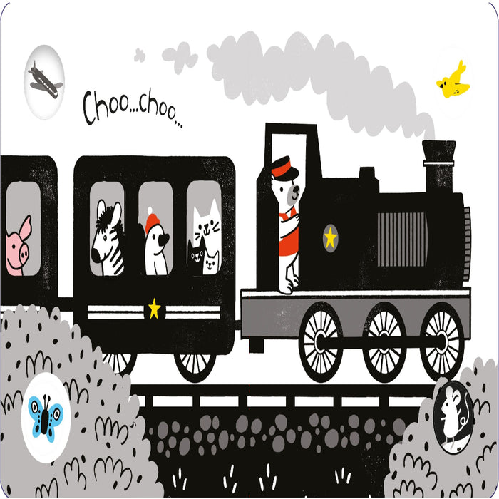 Baby's Black & White Books-Board Book-Usb-Toycra