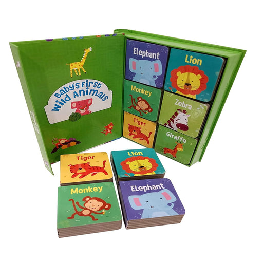 Baby's First Animals (Set Of 6 Mini Board Books)