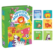 Baby's First Animals (Set Of 6 Mini Board Books)