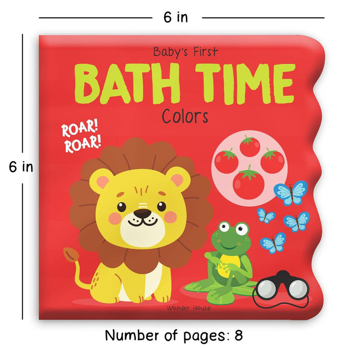 Baby's First Bath Time Books-Bath Book-WH-Toycra