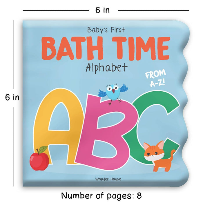 Baby's First Bath Time Books-Bath Book-WH-Toycra