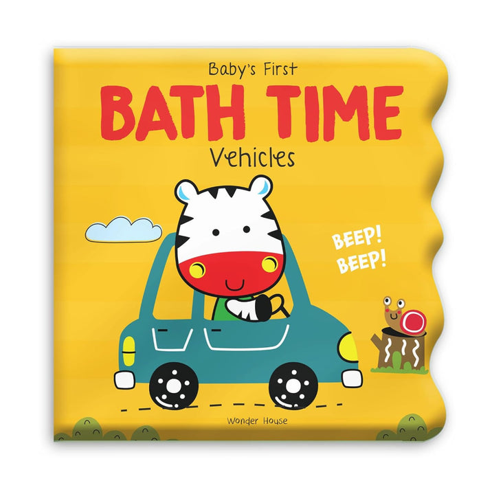 Baby's First Bath Time Books-Bath Book-WH-Toycra