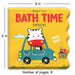 Baby's First Bath Time Books-Bath Book-WH-Toycra
