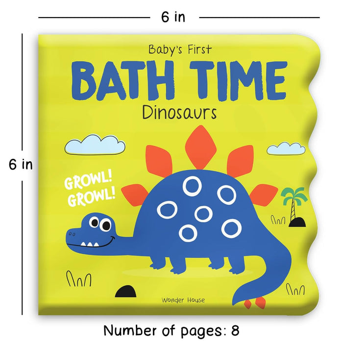 Baby's First Bath Time Books-Bath Book-WH-Toycra