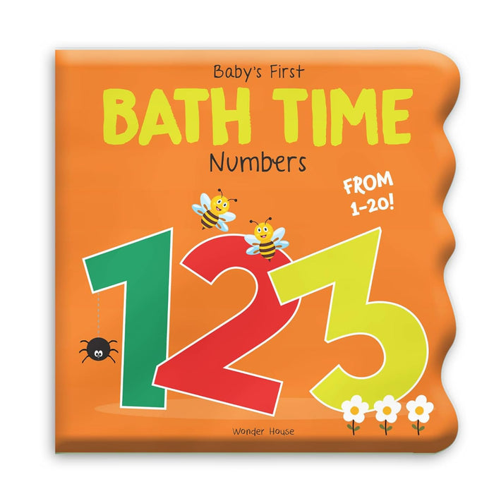 Baby's First Bath Time Books-Bath Book-WH-Toycra