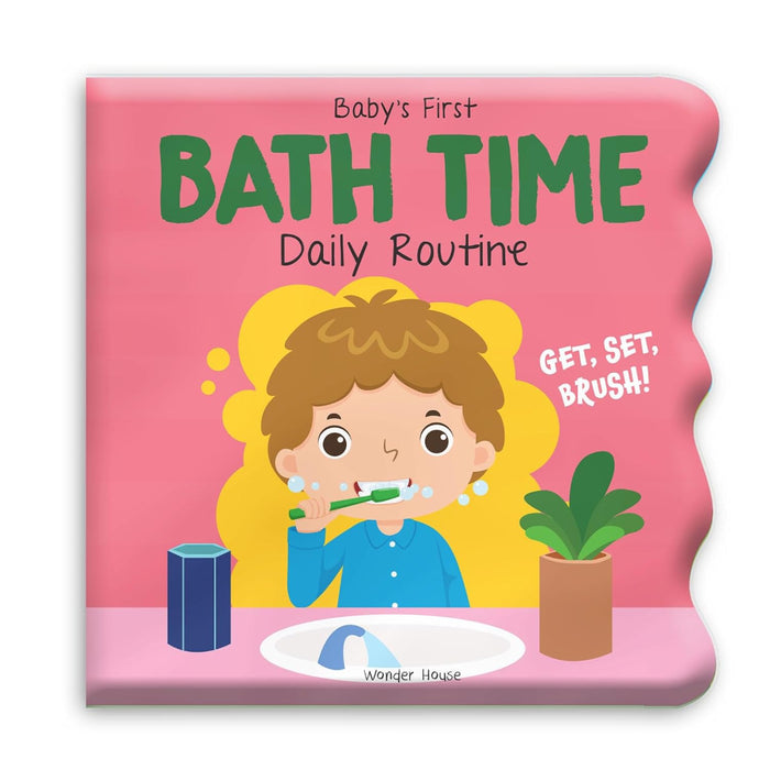 Baby's First Bath Time Books-Bath Book-WH-Toycra
